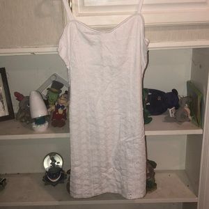 White, formal dress